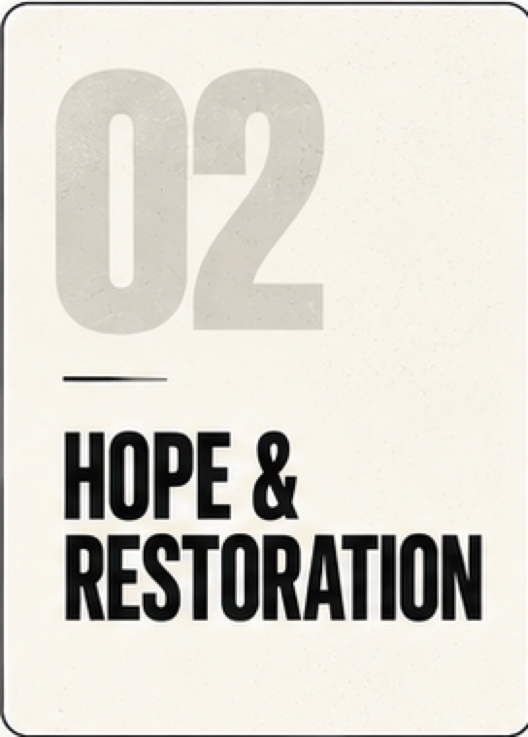 Hope and Restoration-Women's